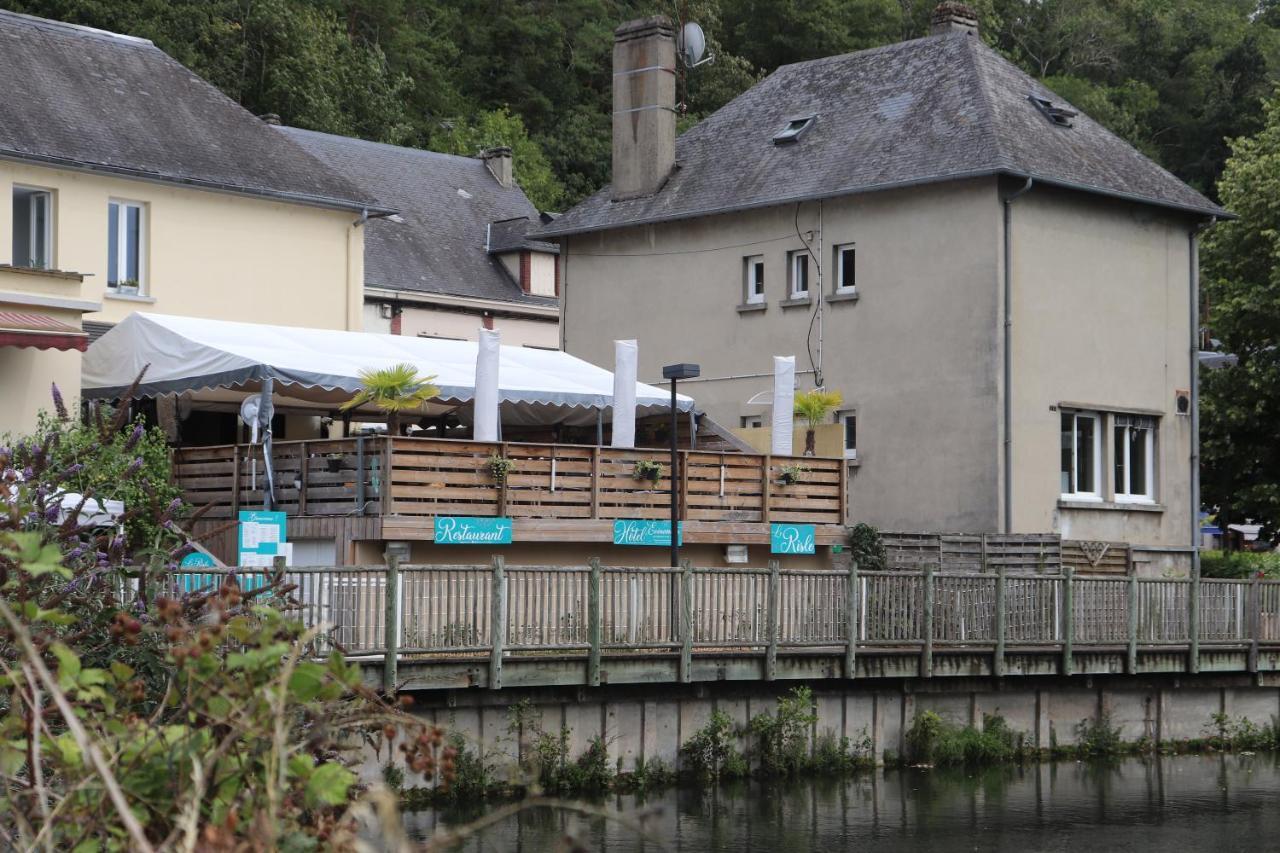 Le Risle - Hotel Montfort-sur-Risle Bagian luar foto